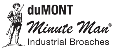 duMONT Minute Man Industrial Broaches logo